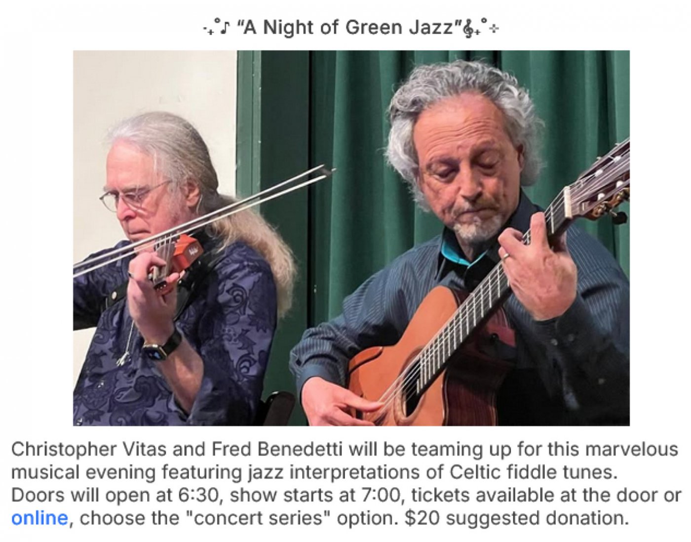 A Night of Green Jazz