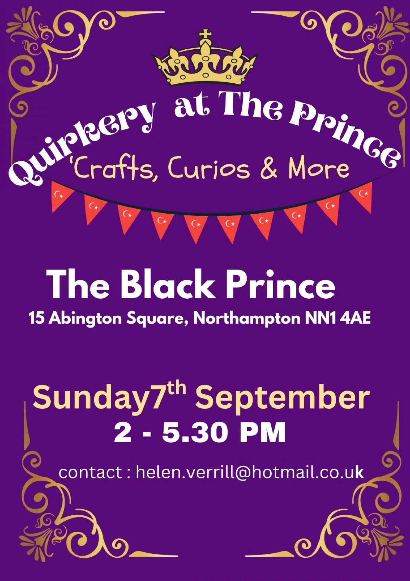 Quirkery at the Black Prince