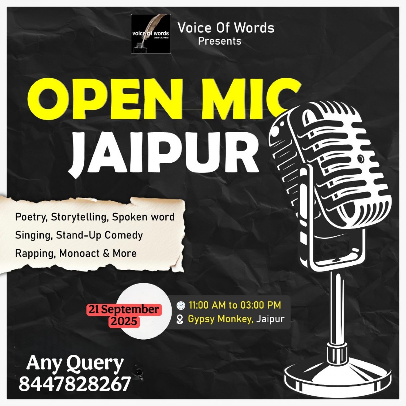 Jaipur Open Mic