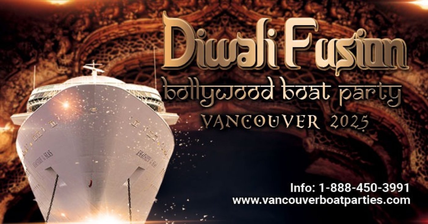 Diwali Fusion Bollywood Boat Party Vancouver 2025 | Diwali On The Water
