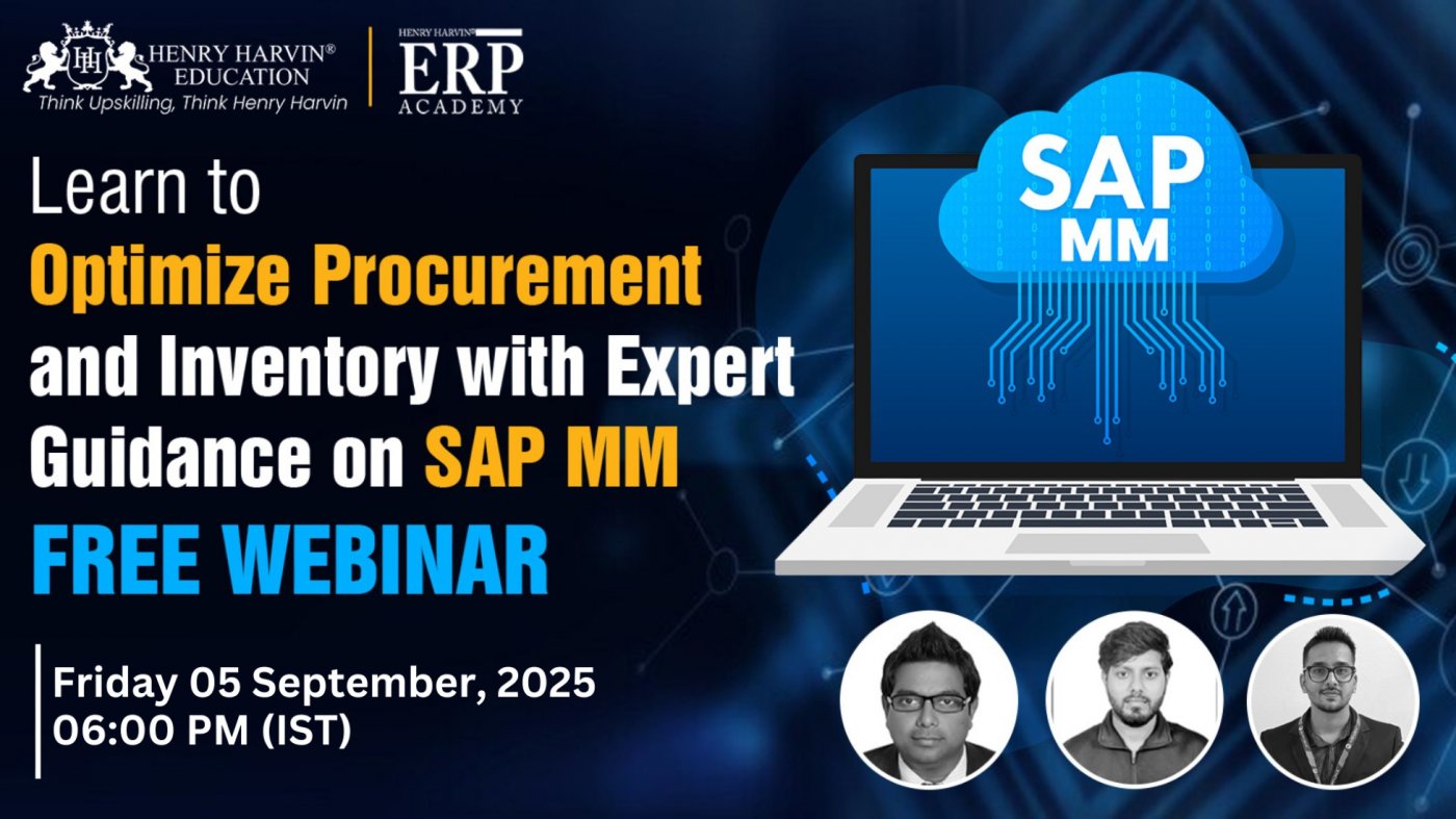 SAP MM (Materials Management) - Free Webinar