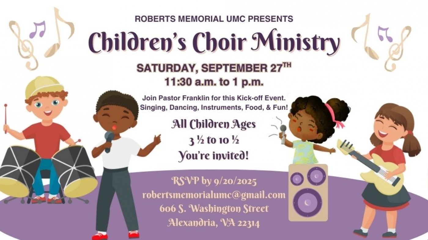 Children's Choir Ministry Kick-off Event