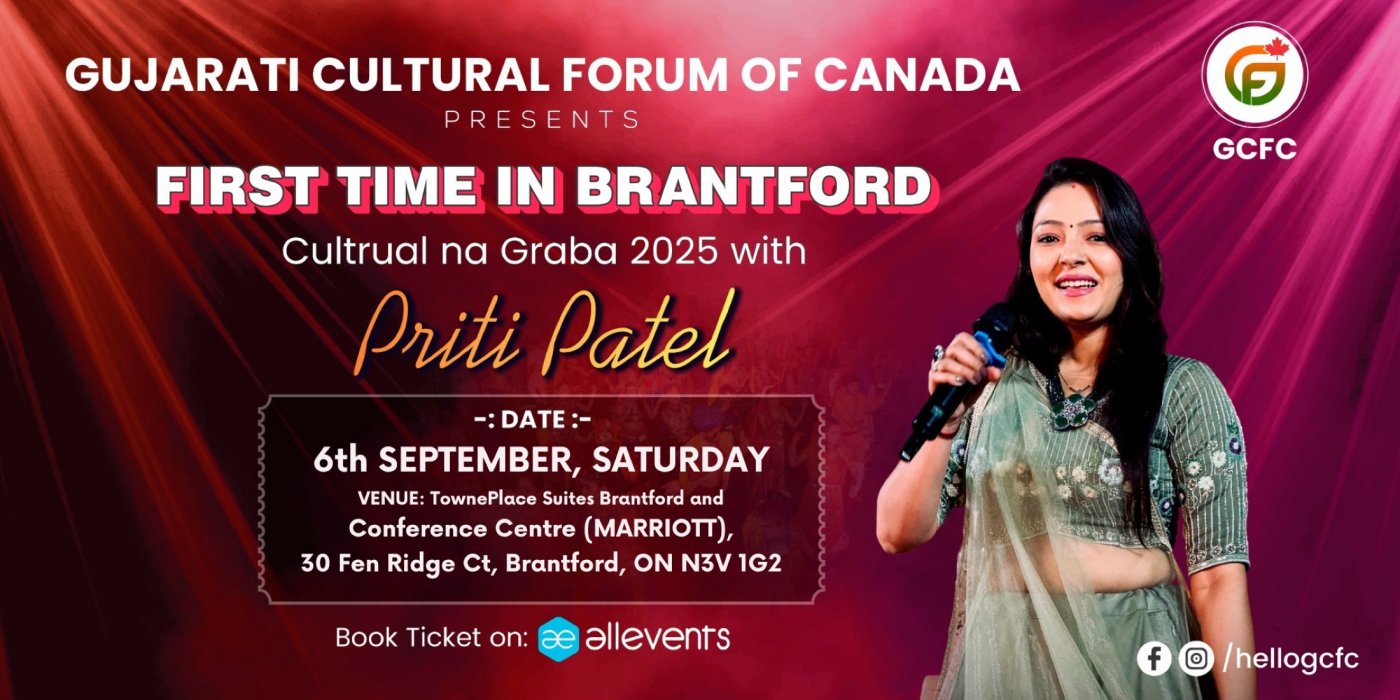 Priti Patel Live Graba Brantford - 2025