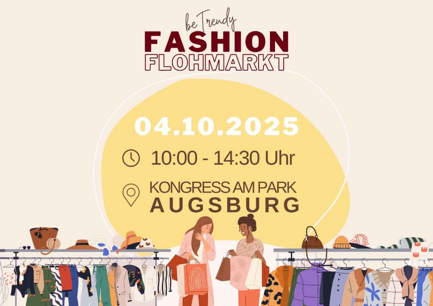 11. beTrendy Fashion Flohmarkt in Augsburg