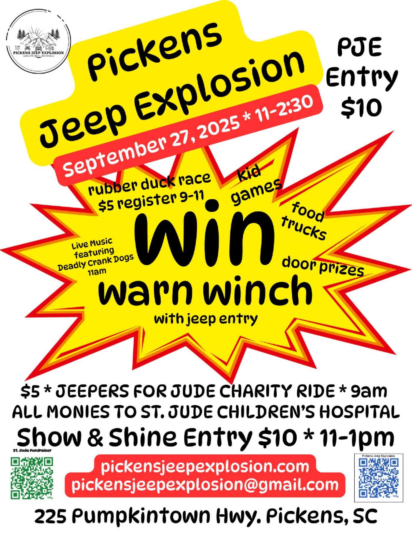 Pickens Jeep Explosion