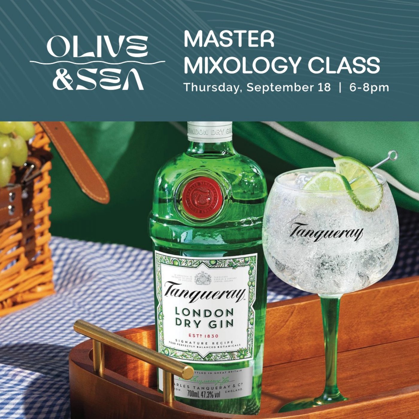 Master Mixology at Olive & Sea