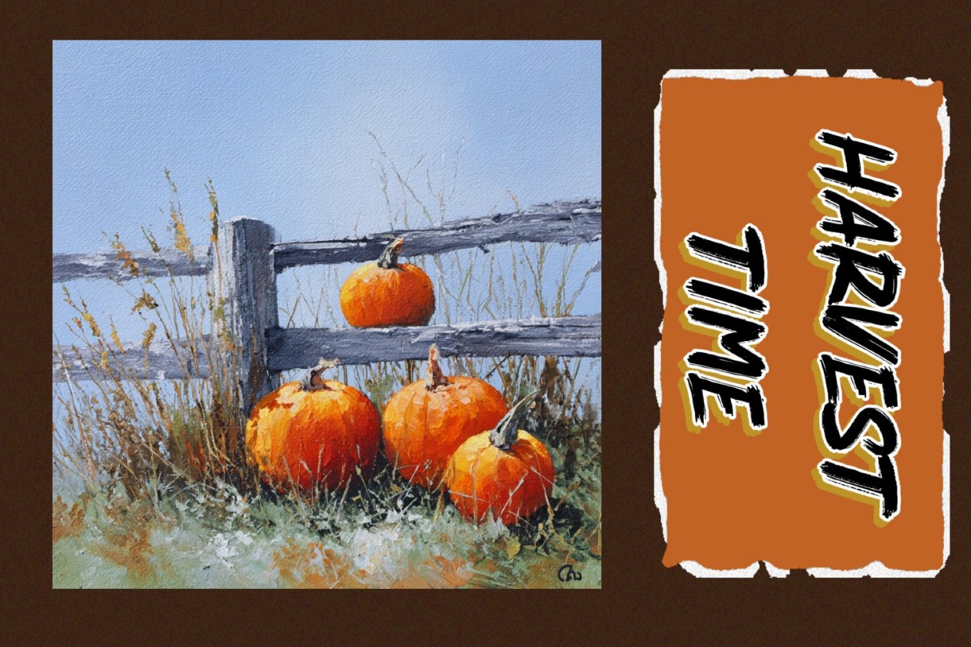 ONLINE ZOOM: Two-Week Back to the Basics Watercolor Painting Workshop - Harvest Time