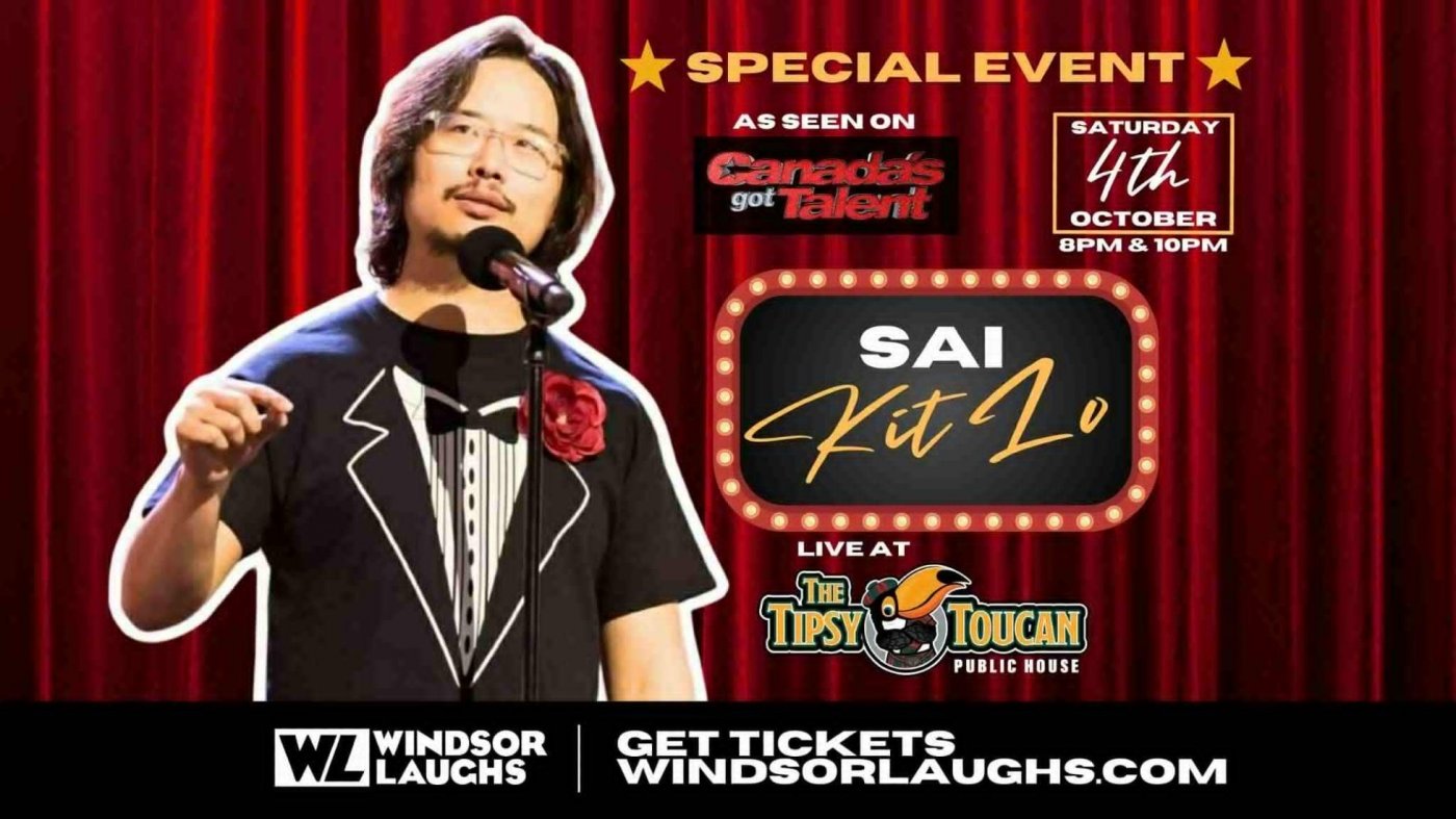 Canada's Got Talent Finalist Sai Kit Lo LIVE Comedy At Tipsy Toucan Oct 4th