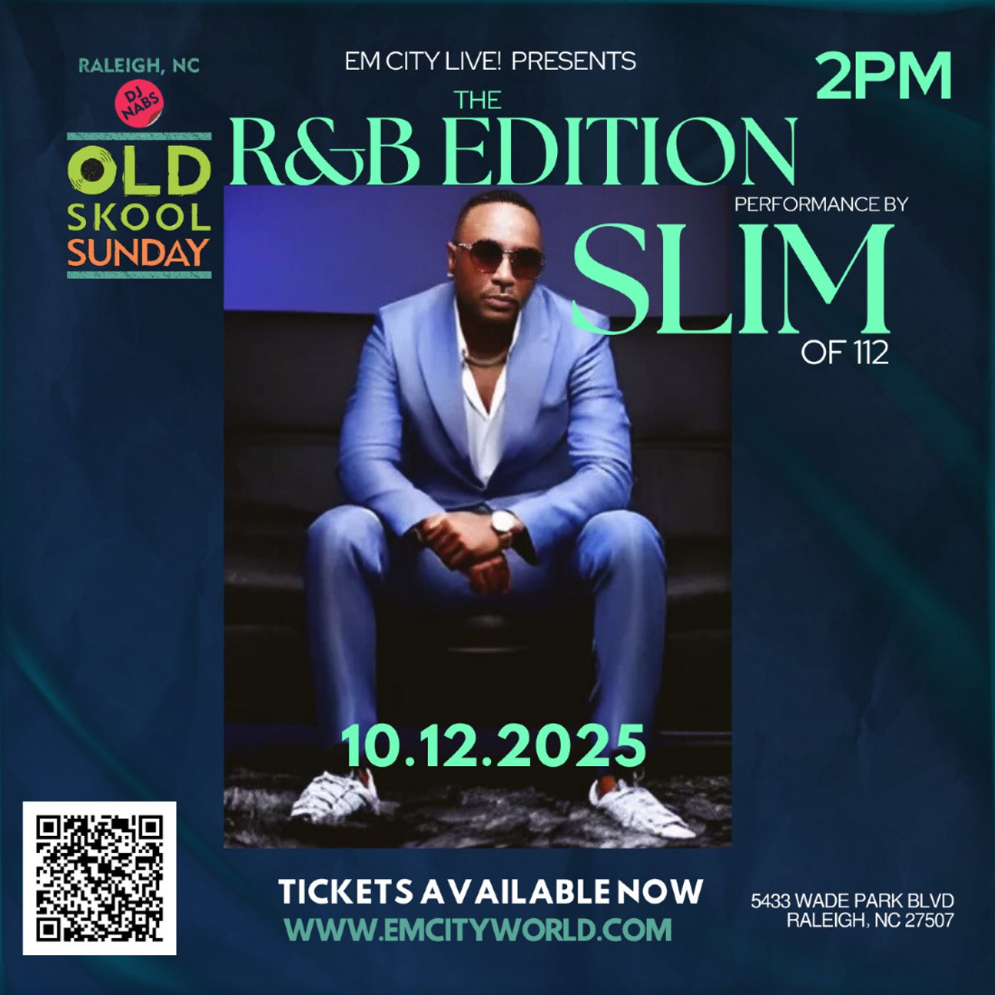 DJ NABS Old Skool Sunday: The R&B Edition with Slim from 112
