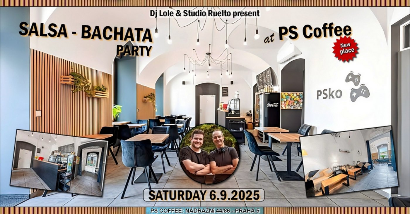 Salsa and bachata party at PS Coffee