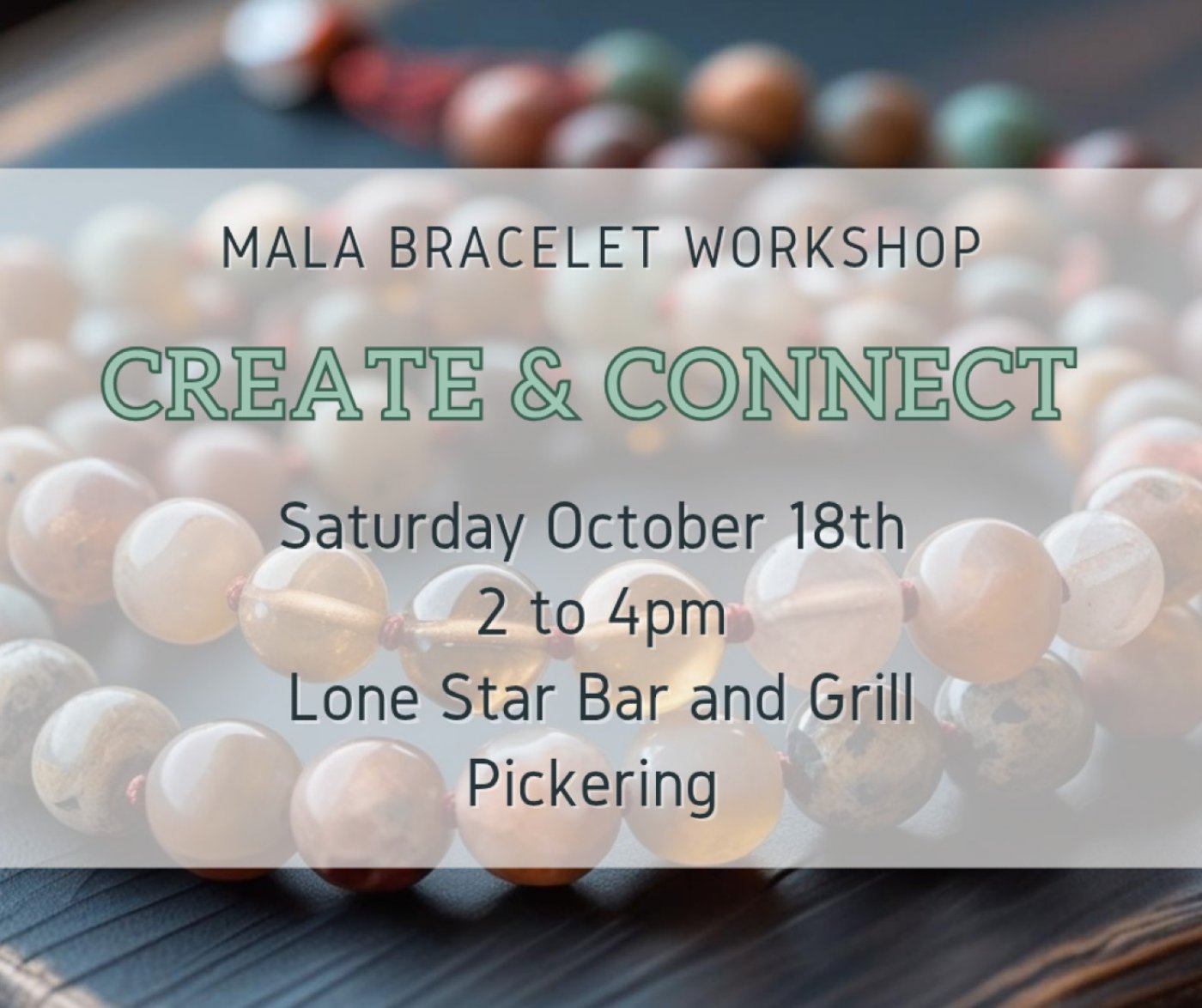 Connect and Create Bracelet Workshop