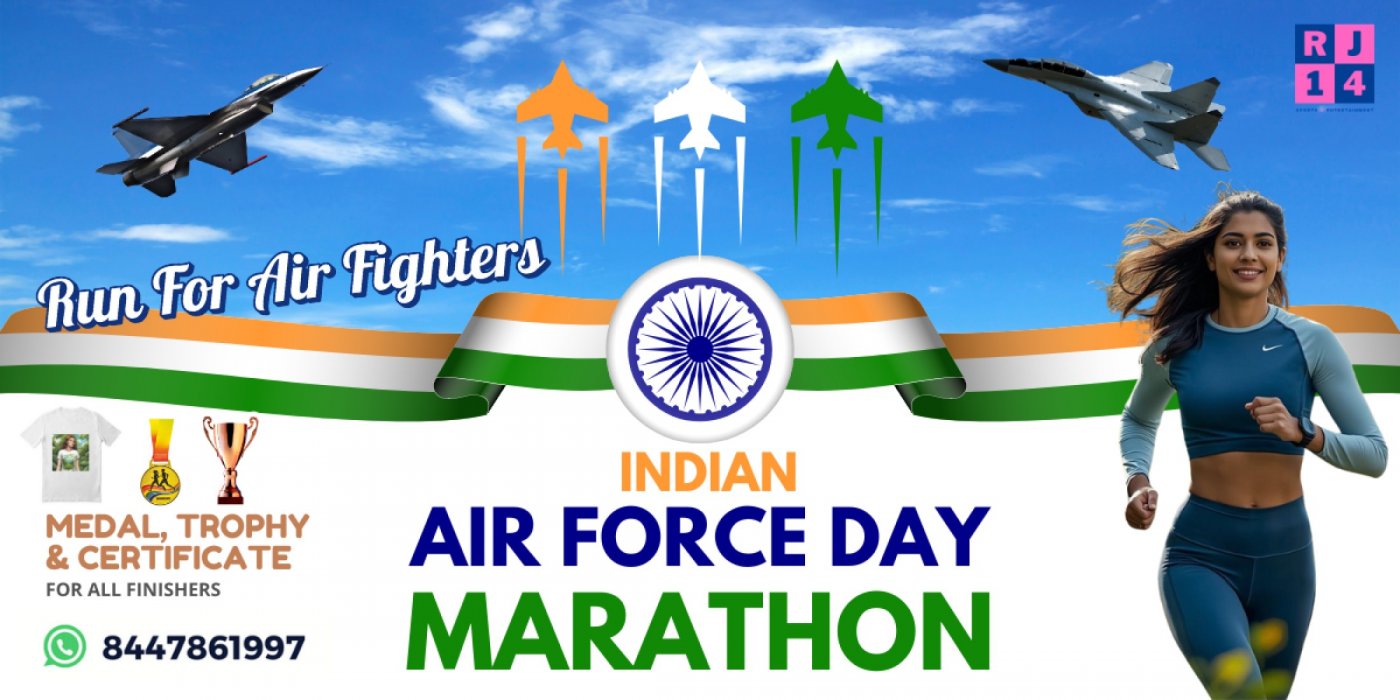 Run for Air Fighters - Indian Air Force Day Marathon 2025