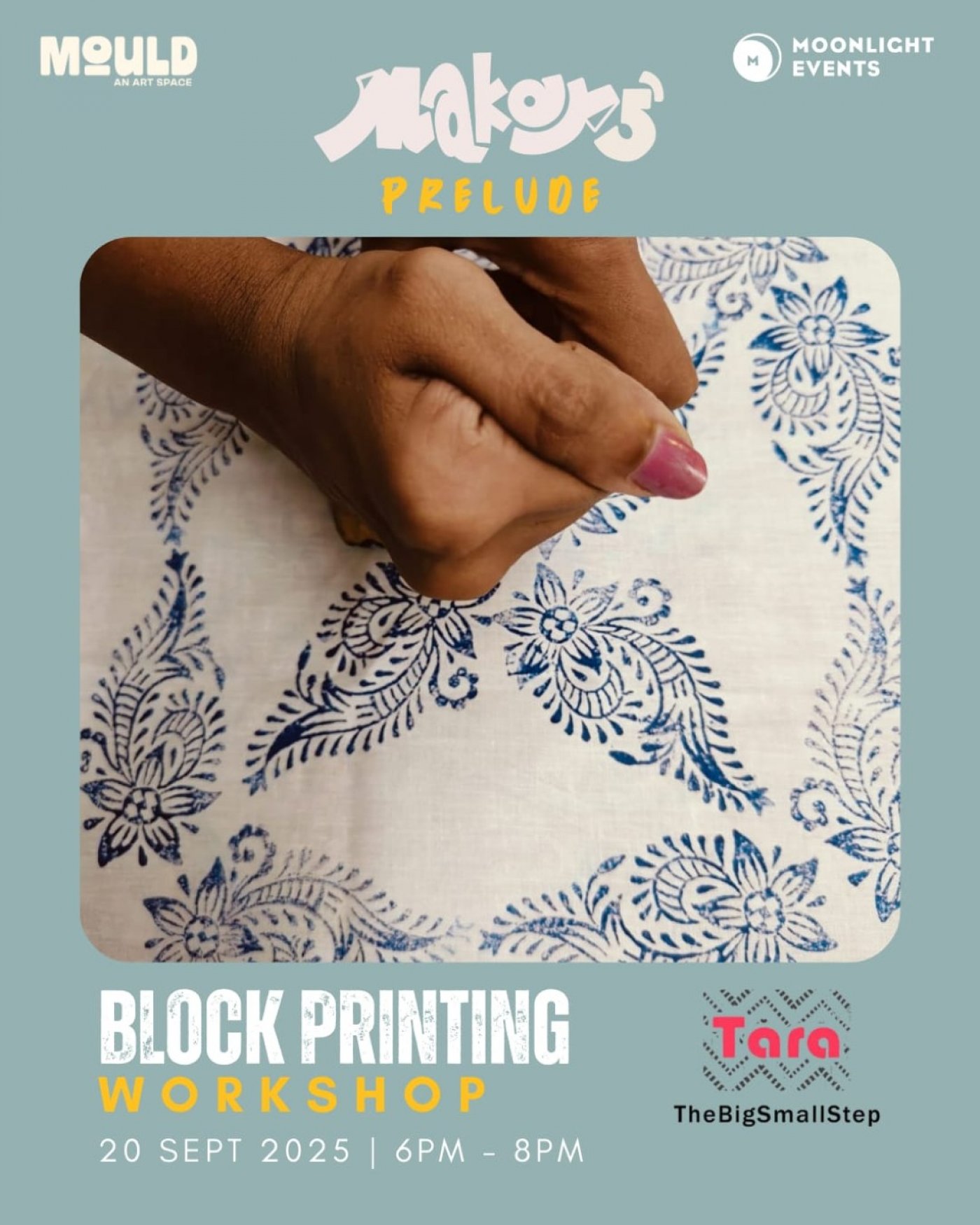 Block Printing Workshop - Tara Studio