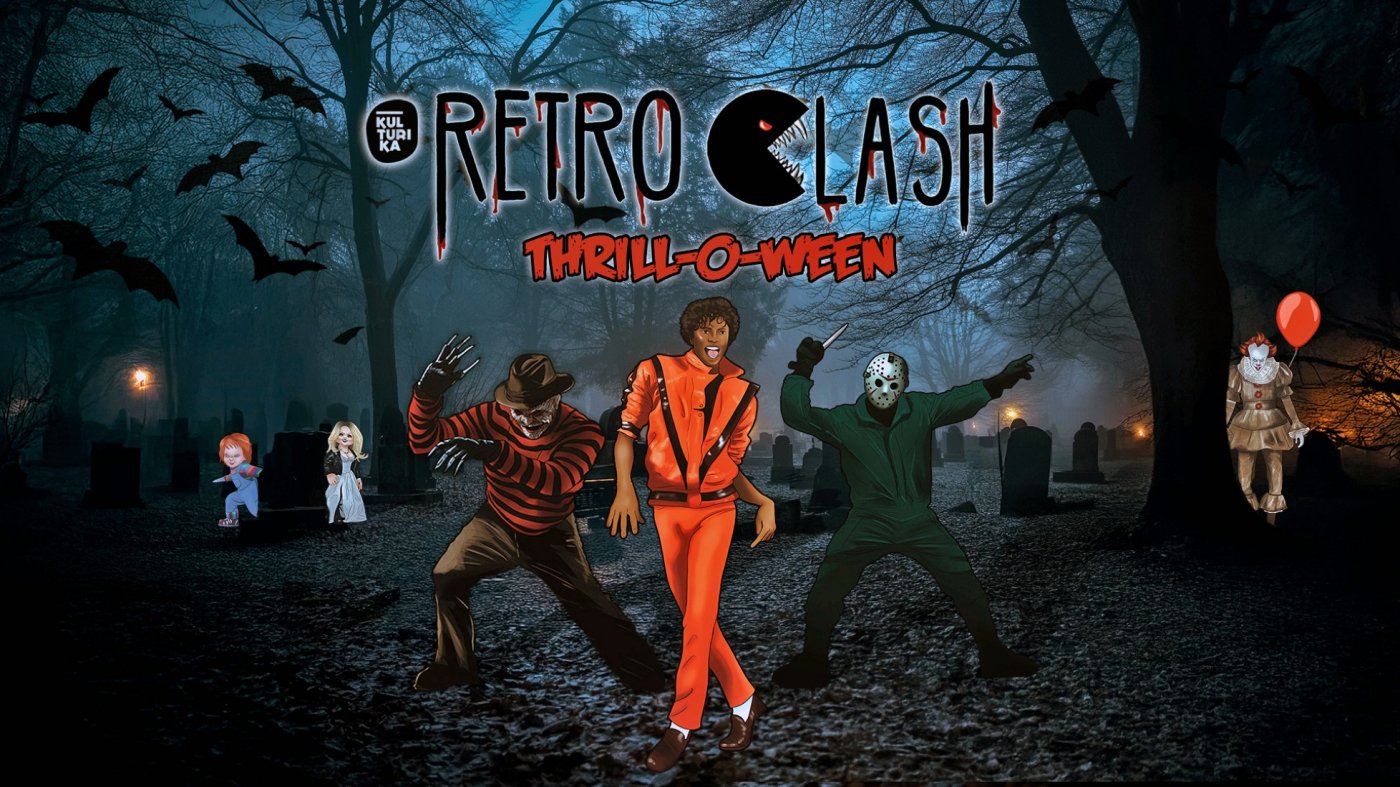 RETRO CLASH 80s 90s 2000s Halloween Party K\u00f6ln \/\/ 31.10. Gloria