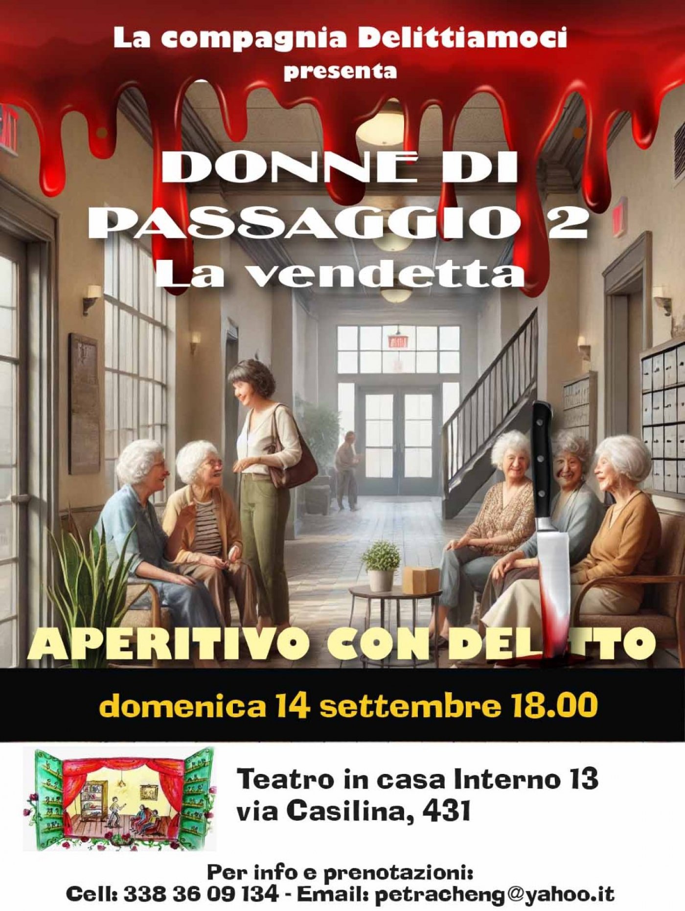 Aperitivo con delitto "Donne di passaggio"