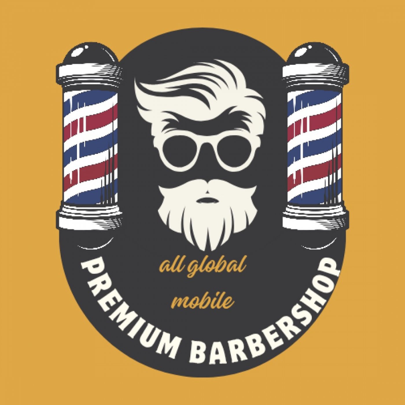 All global mobile Barber 