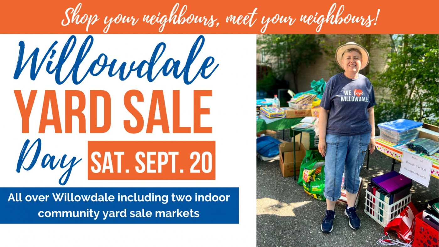Willowdale Yard Sale Day
