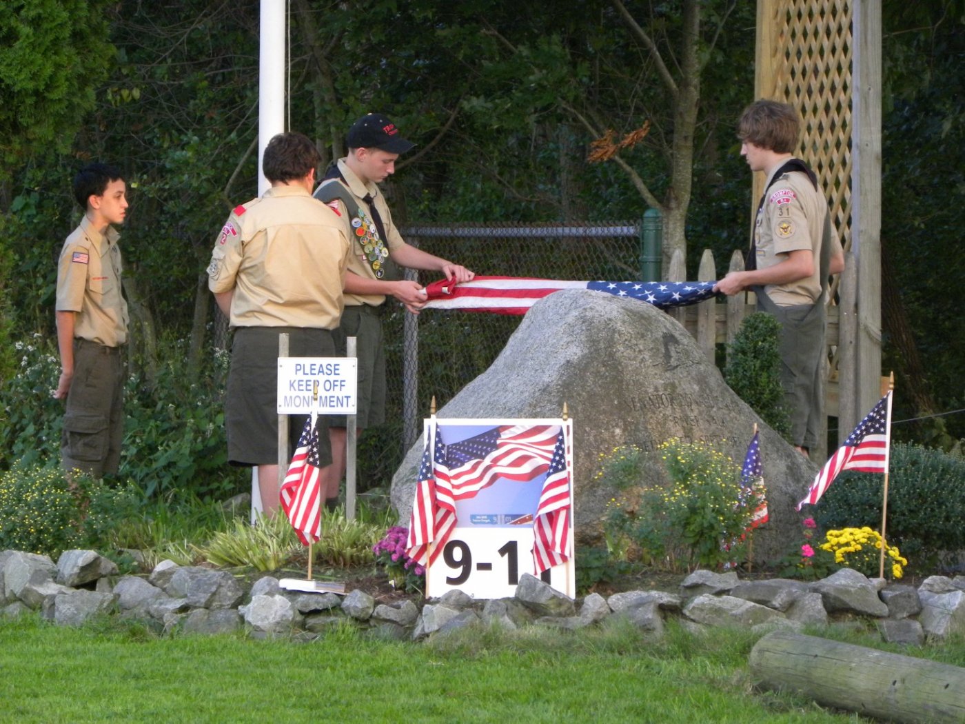 JCS Commemorate 9\/11 Ceremony (Riverpoint COMMUNITY Park)