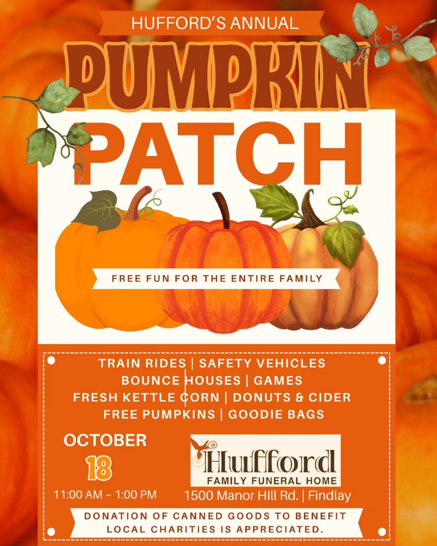 Hufford's Annual Pumpkin Patch