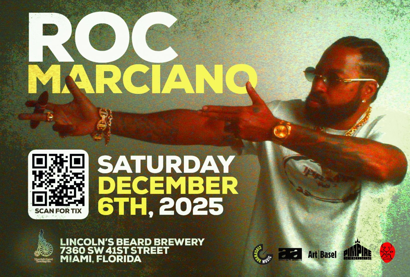ROC MARCIANO LIVE IN MIAMI DEC 6TH