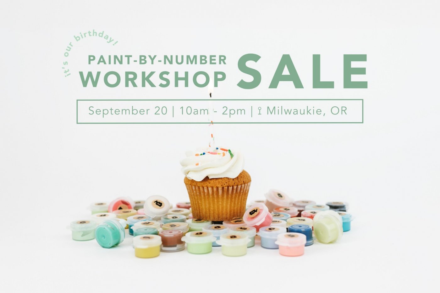 Paint-by-Number Workshop Sale