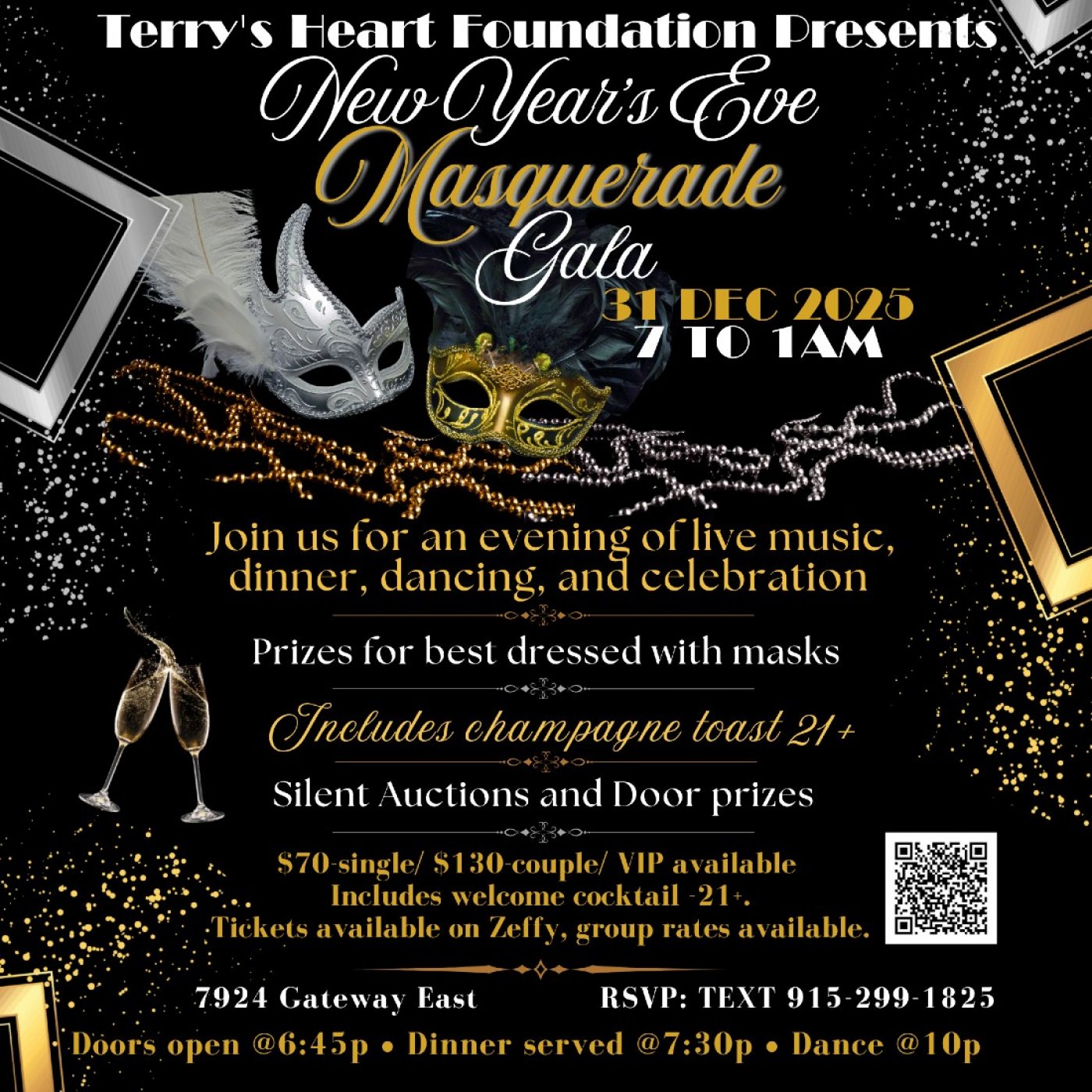 New Year's Eve Masquerade Gala