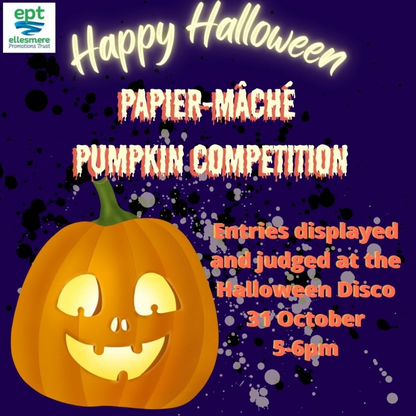 Papier-M\u00e2ch\u00e9 Pumpkin Competition
