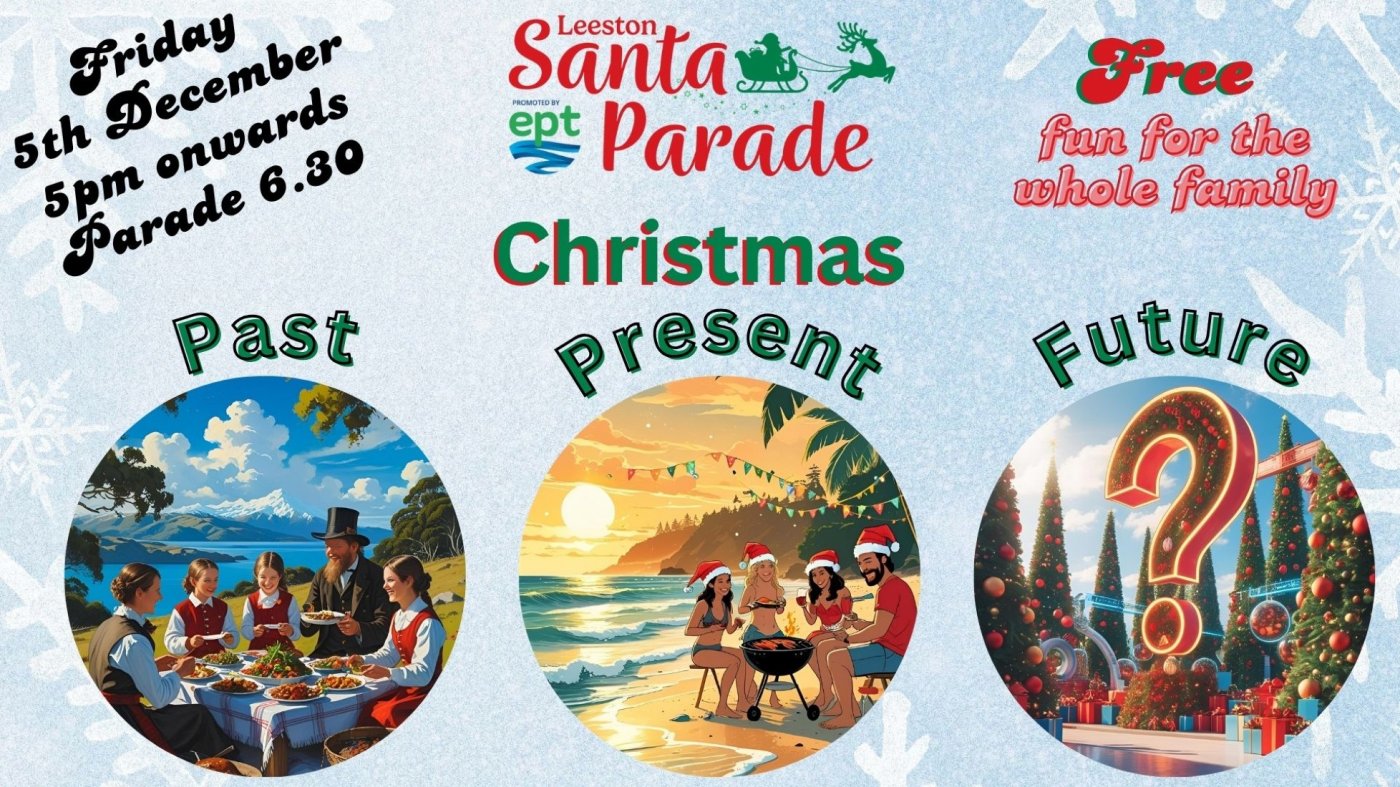 Leeston Santa Parade and Movie in the Park
