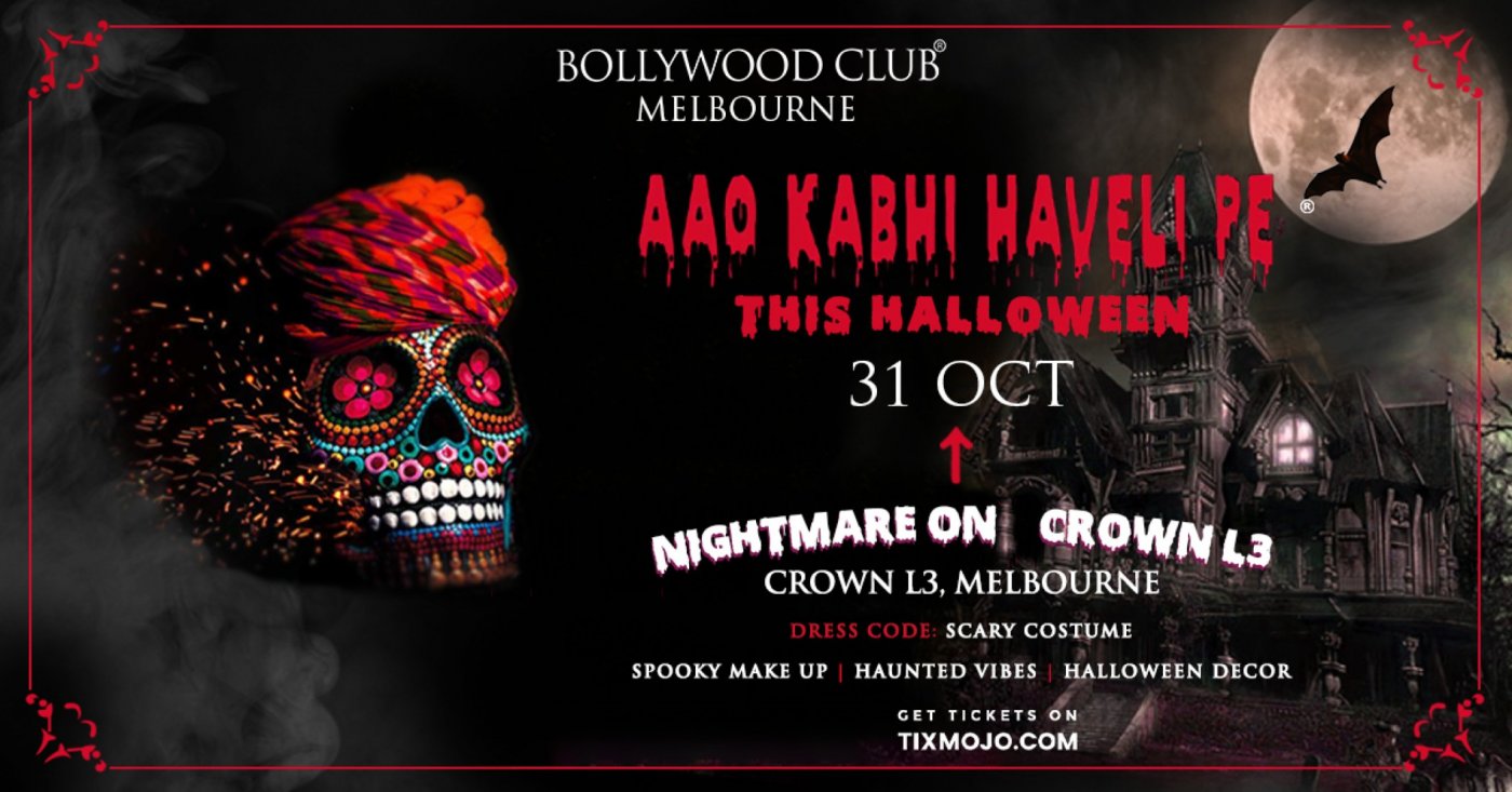 Bollywood Club Presents AAO KABHI HAVELI PE at Crown, Melbourne