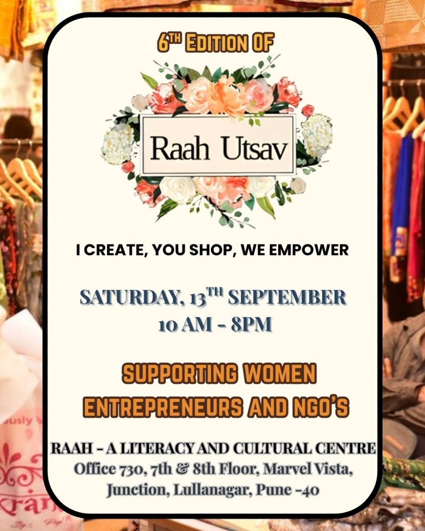 Raah Utsav We Create. You Shop. We Empower.