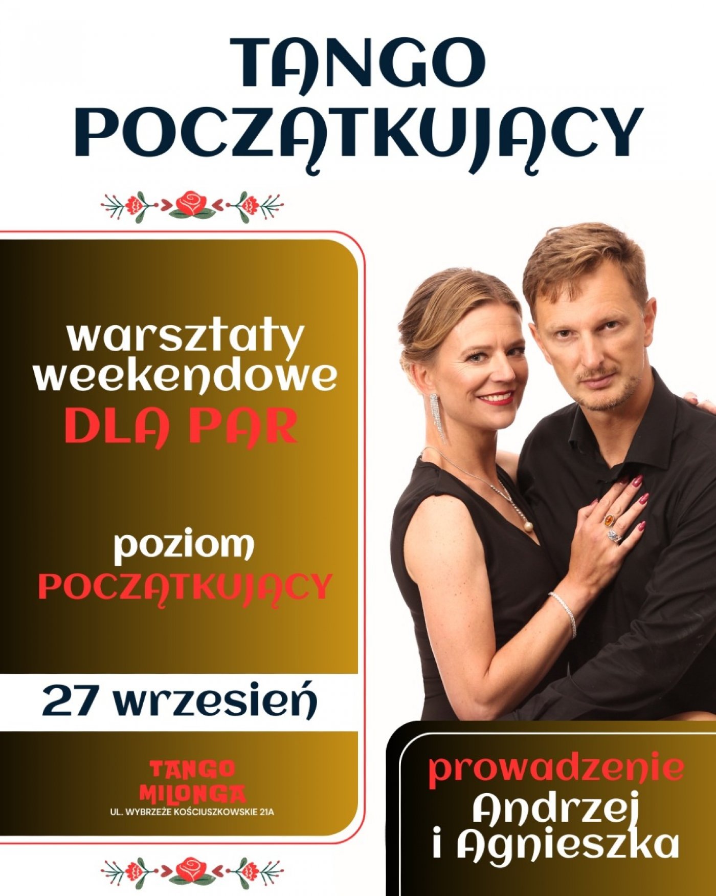 Tango od zera WARSZTATY DLA ZUPE\u0141NIE POCZ\u0104TKUJ\u0104CYCH