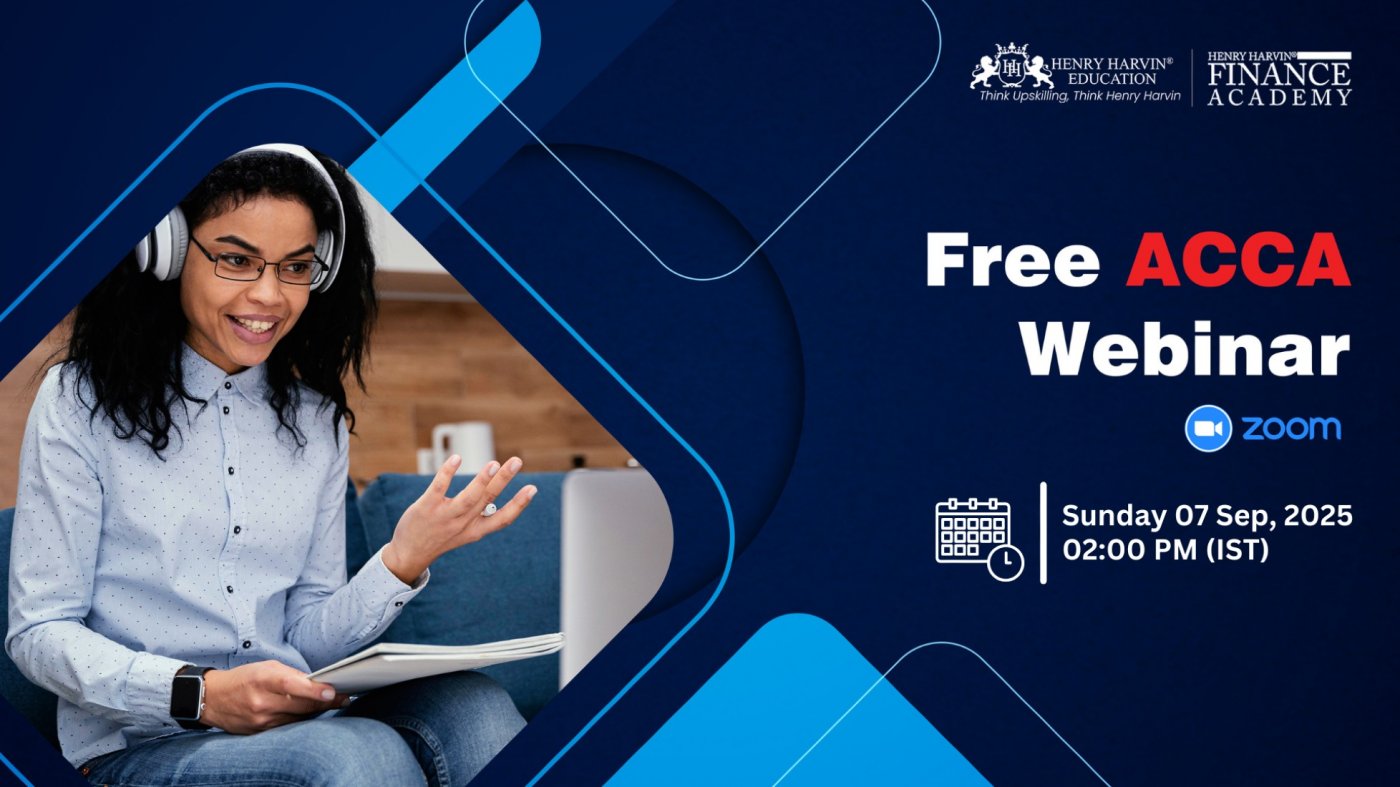 ACCA (Association of Chartered Certified Accountants) - Free Webinar