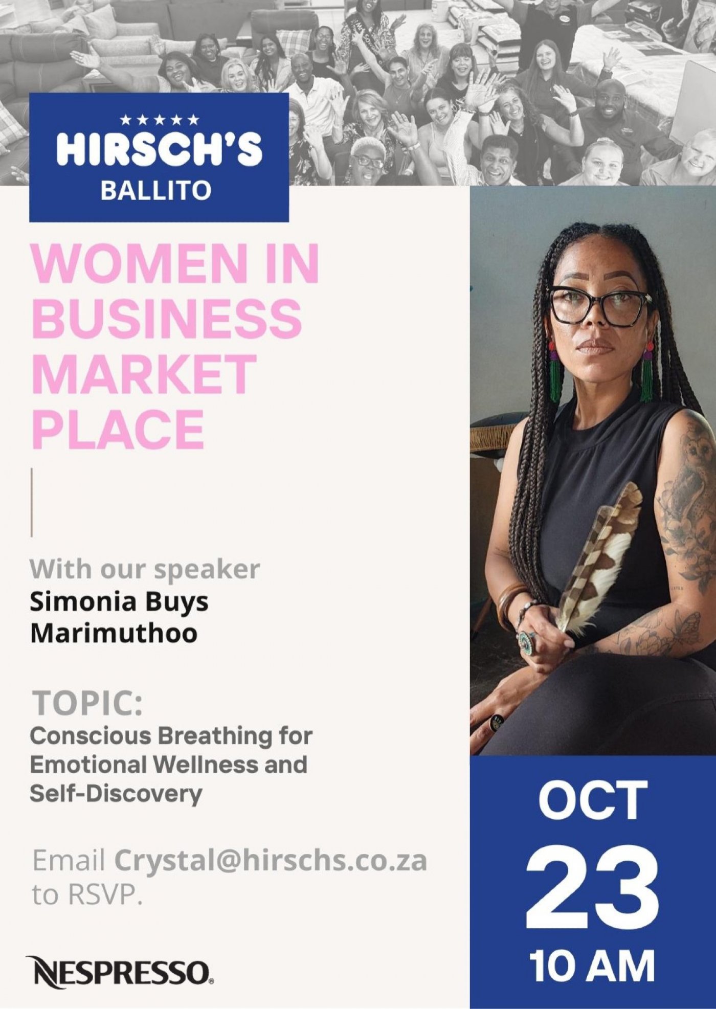 NETWORKING EVENT AT HIRSCH'S BALLITO