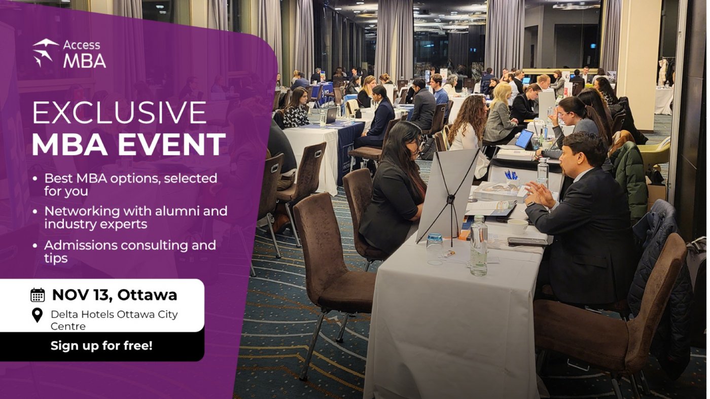 Access MBA Event in Ottawa - November 13, 2025