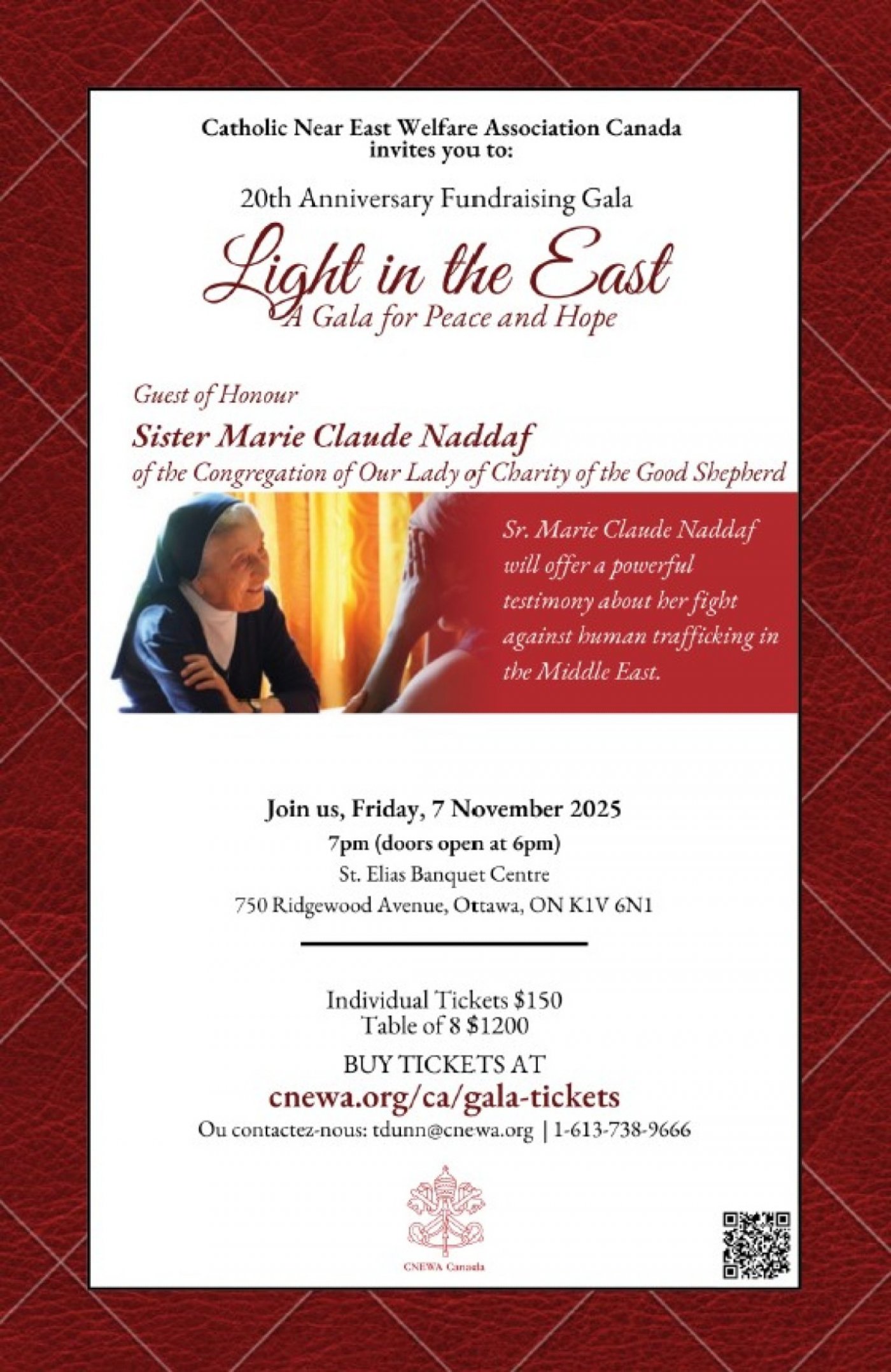 Light in the East: A Gala for Peace and Hope