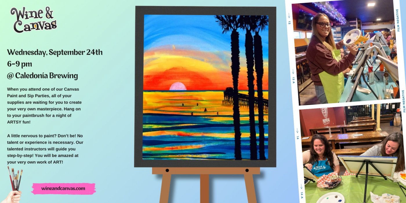 Dunedin Paint and Pour \u2013 Pier into Paradise