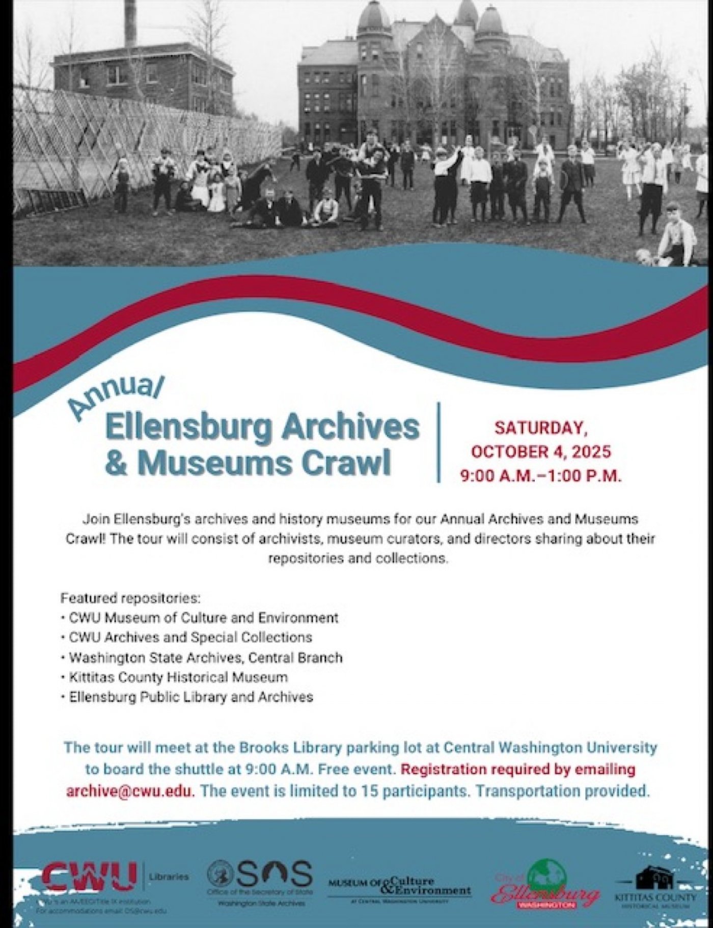Eleventh Annual Ellensburg Archives and Museums Crawl
