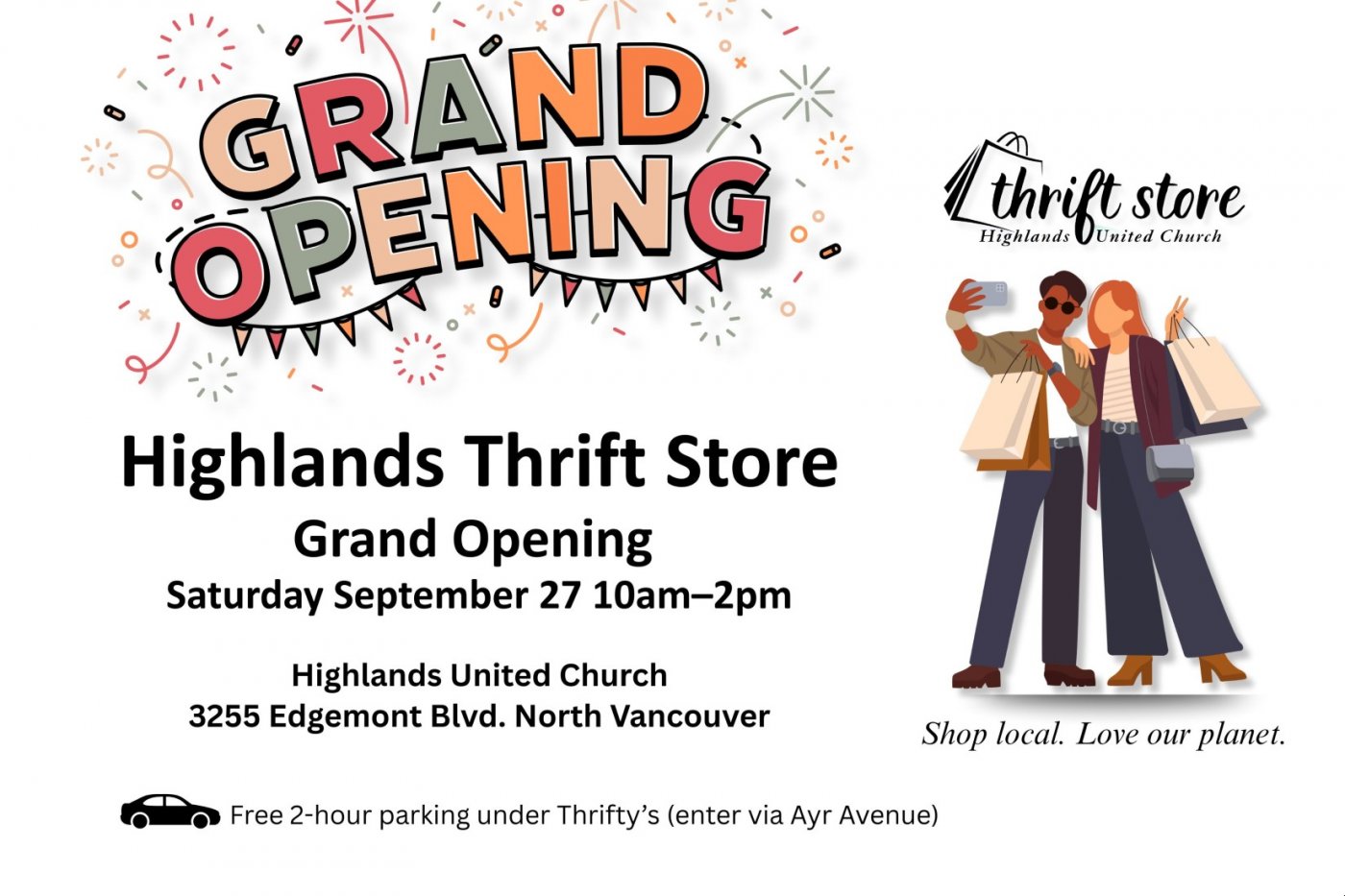 Highlands Thrift Store Grand Opening