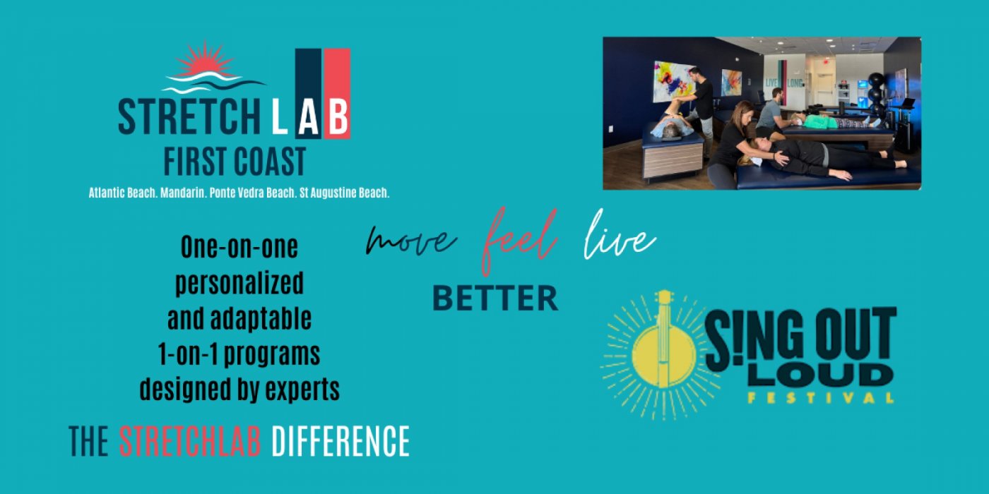 Sing Out Loud Free Stretches by StretchLab First Coast