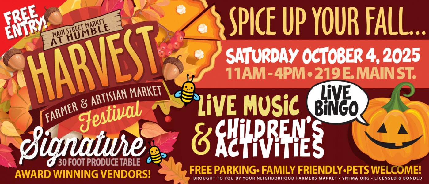 City of Humble Harvest Festival & Artisan Market