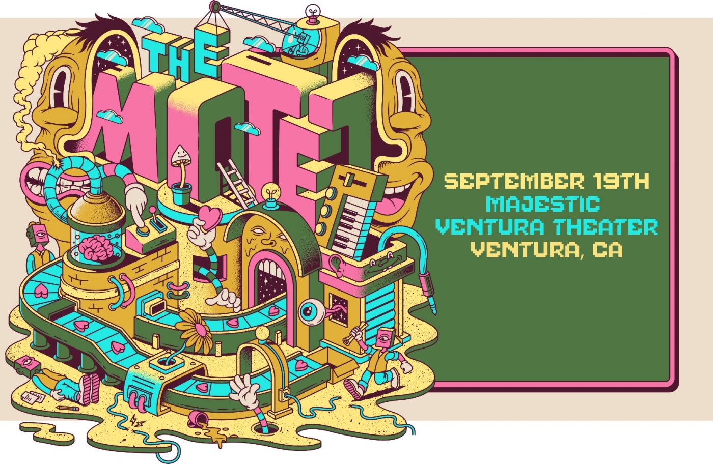 The Motet live at the Majestic Ventura Theater