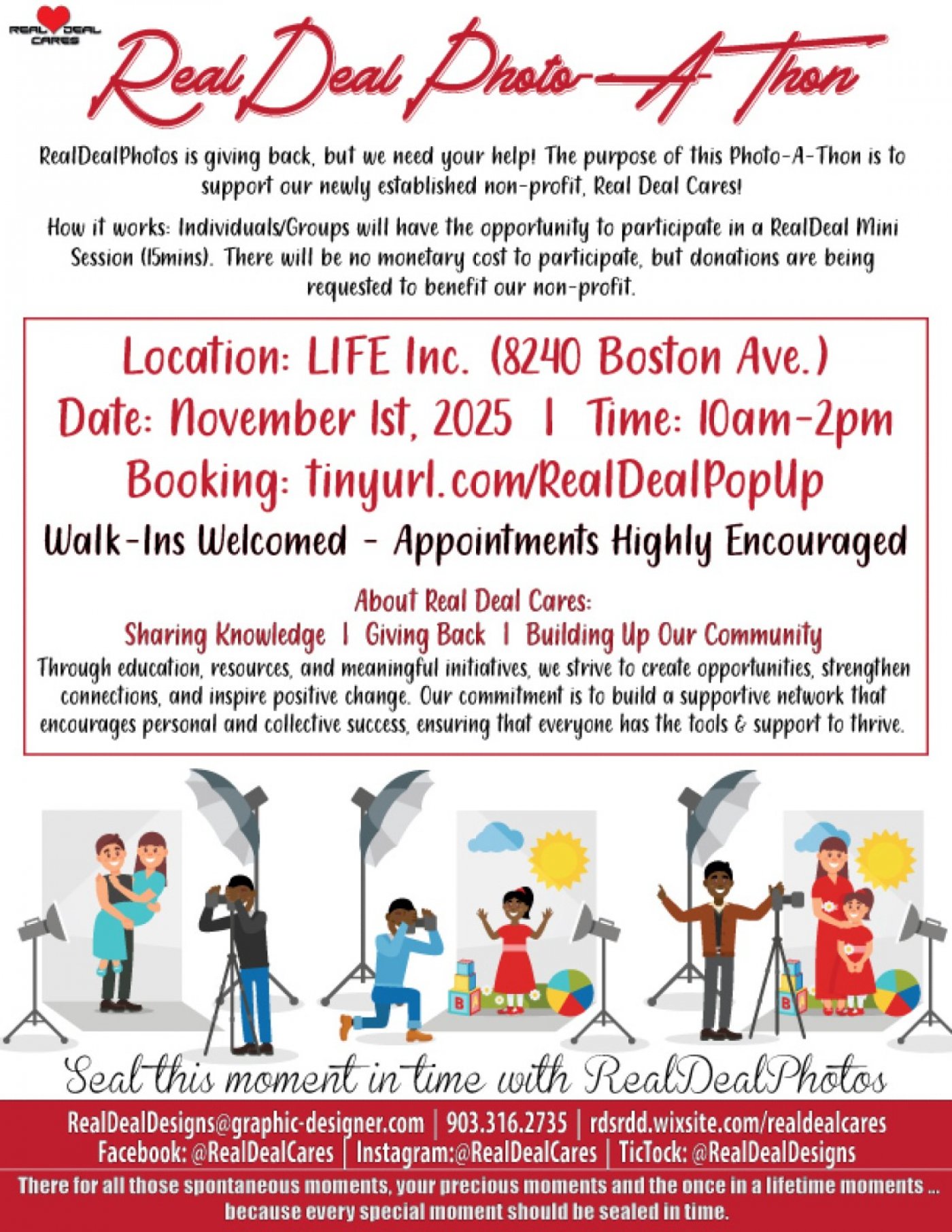 RealDeal Photo-A-Thon .