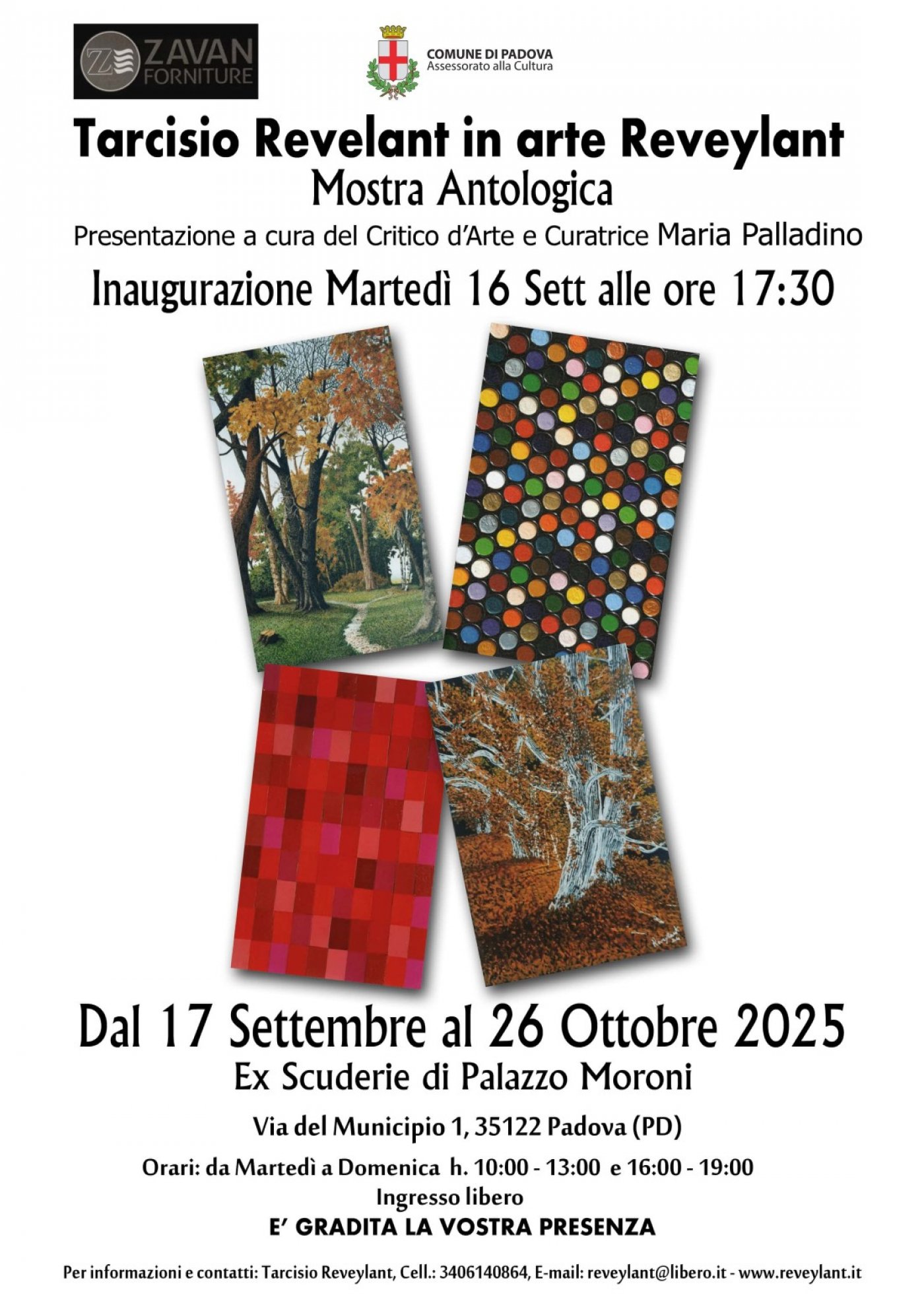 Mostra Antologica "Tarcisio Revelant in arte Reveylant"