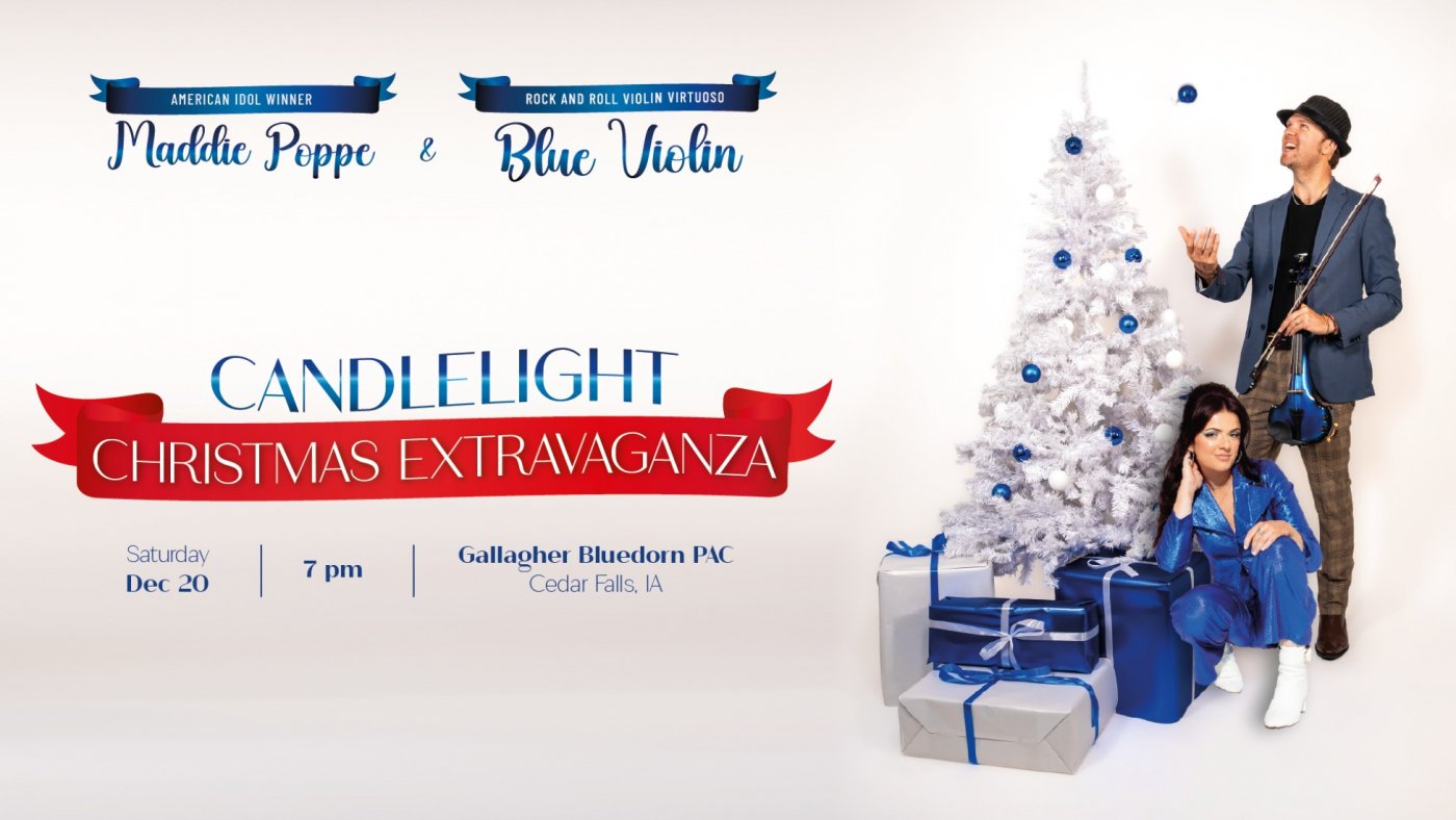 Blue Violin Candlelight Christmas w\/ Maddie Poppe