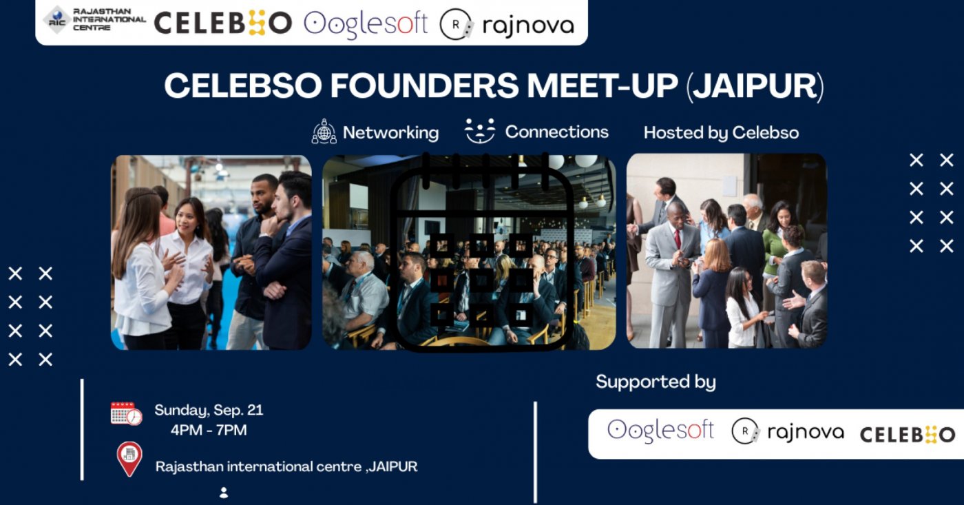 \ud83d\ude80 Celebso Founders Meet-Up \u2013 Jaipur