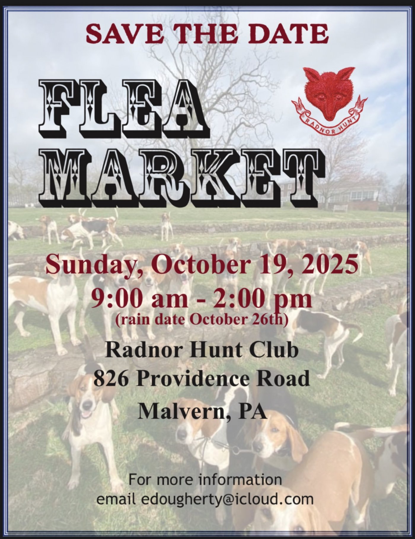 2025 Radnor Hunt Flea Market