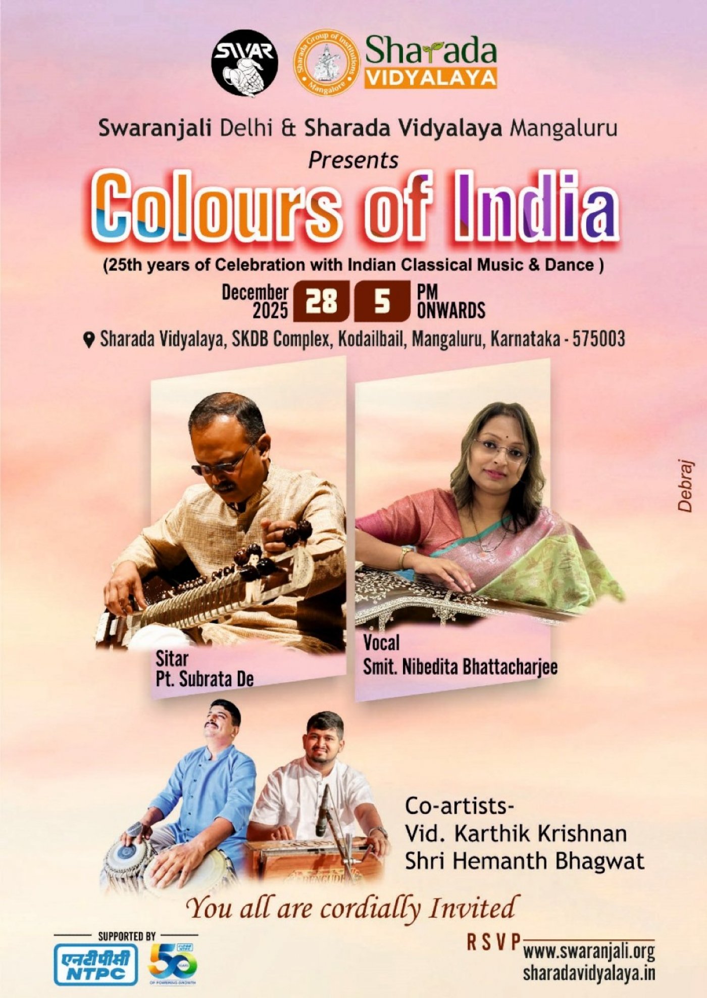 Colours of India 2025 Mangalore by Swaranjali Delhi