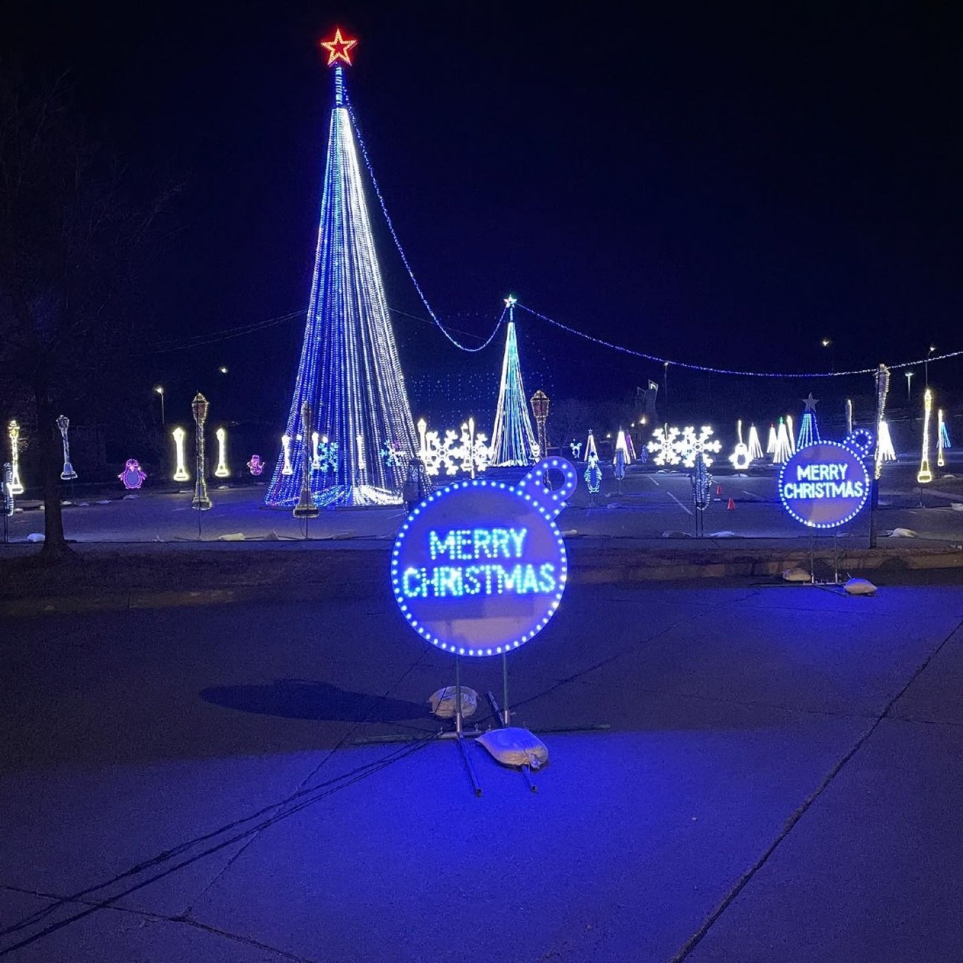 Drive-Through Christmas Lights Show