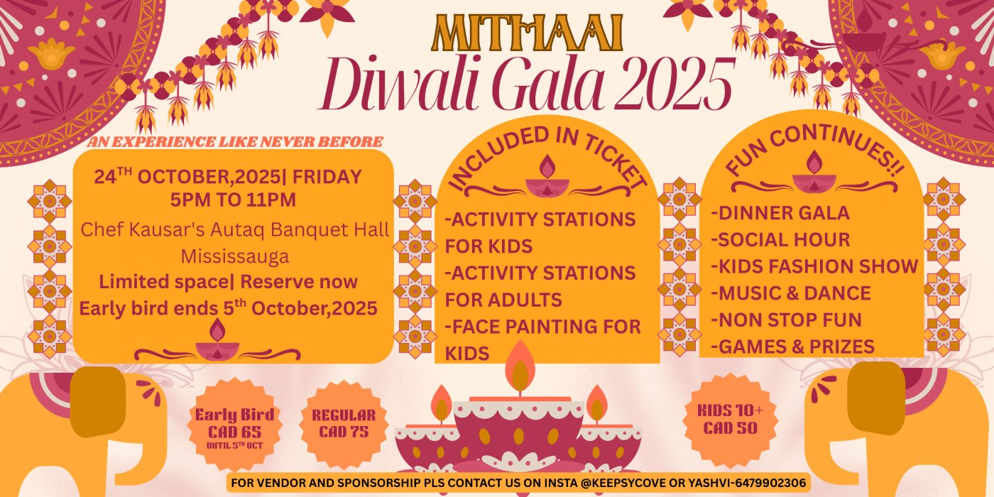 MITHAAI DIWALI GALA 2025