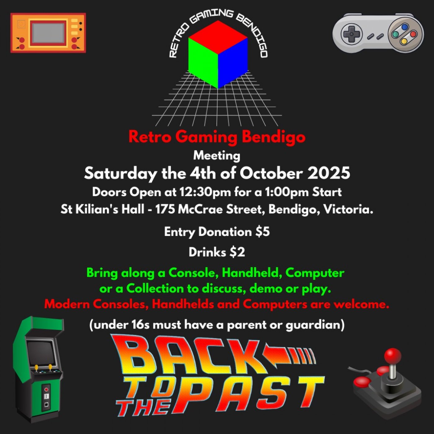 Retro Gaming Bendigo - Meeting